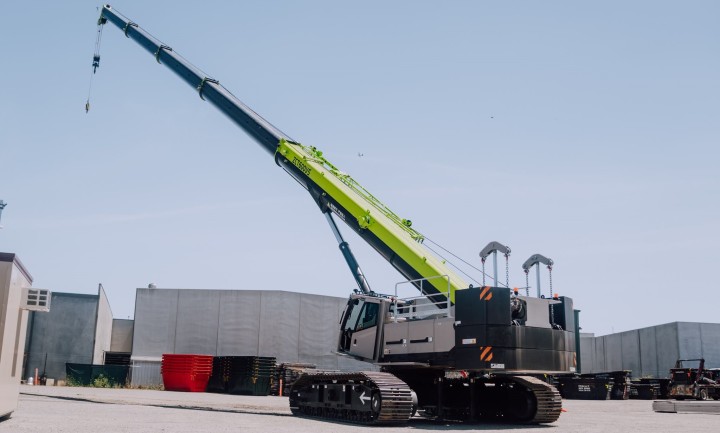 Zoomlion ZTC600V 600-ton Crawler Crane