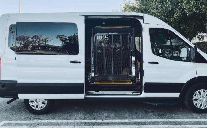 Ford Transit Wheelchair Transportation Van LA