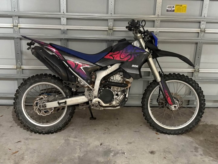 Yamaha WR250R Dirt Bike