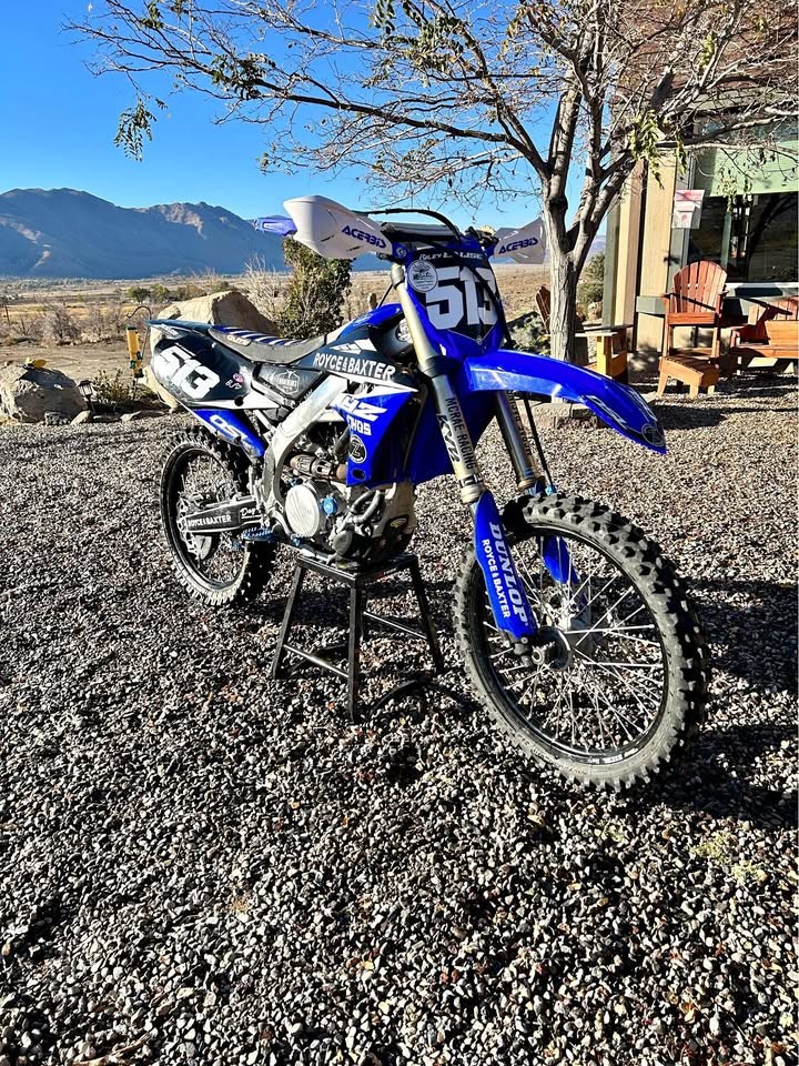 Yamaha YZ250F Dirt Bike
