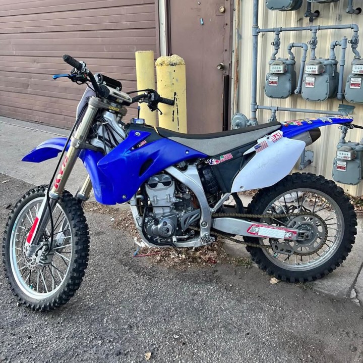 Yamaha YZ450F Dirt Bike