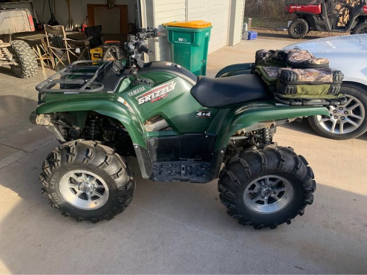 Yamaha Grizzly 550 4x4 ATV Four Wheeler