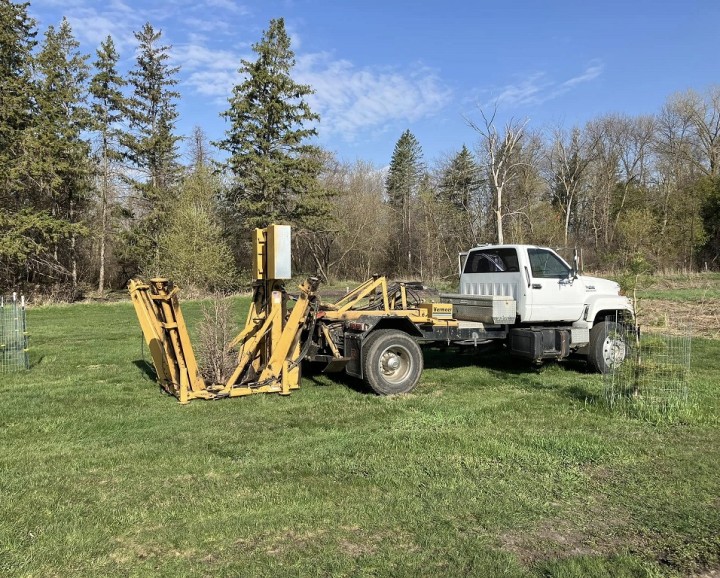 GMC TopKick Vermeer TS50 Tree Spade