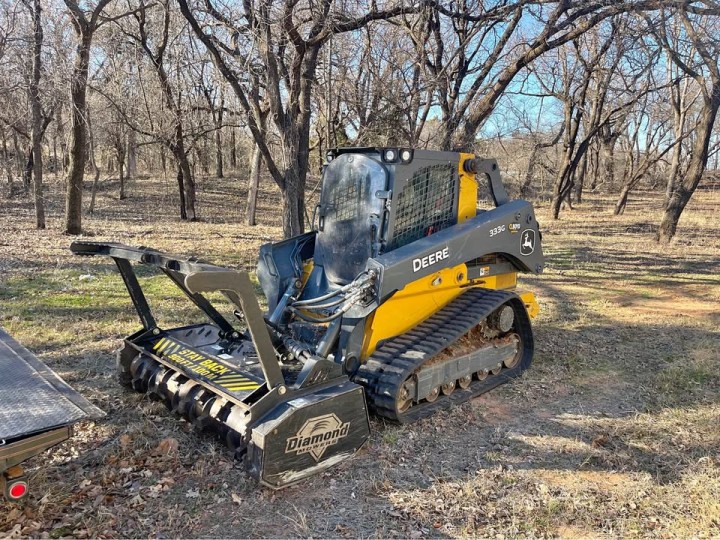 2023 John Deere 333G Mulcher Skid Steer