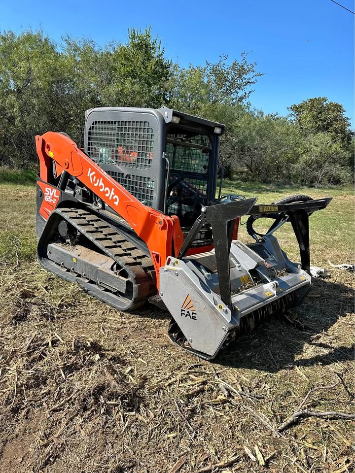 2024 Kubota SVL65-2 Compact Track Mulcher Skid Steer