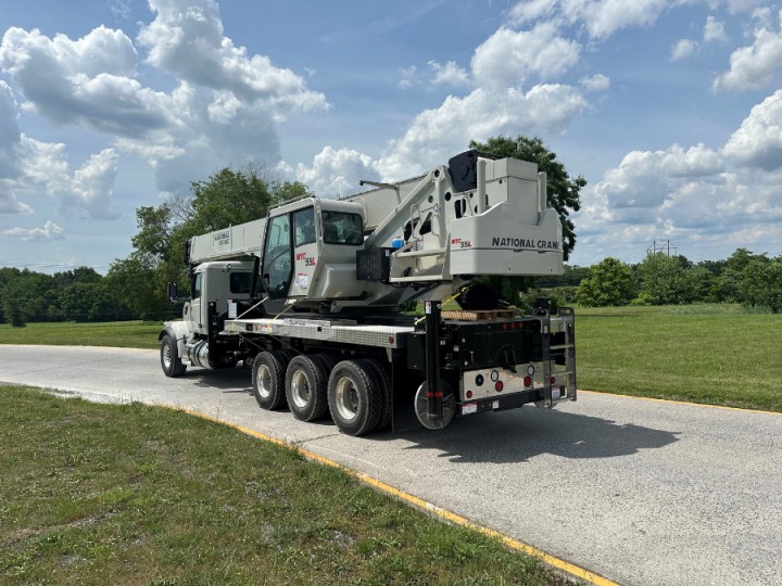 National NTC55L 55-ton Truck-Mounted Telescopic Crane