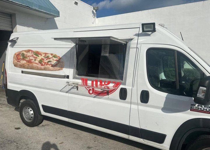 Pizza Food Truck RAM Promaster 2500 Rental in Miami