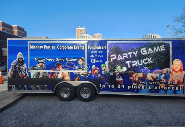 Instant Arcade for Charm City! Air-Conditioned, 4K Screens! Book Your Crab Feast Afterparty!