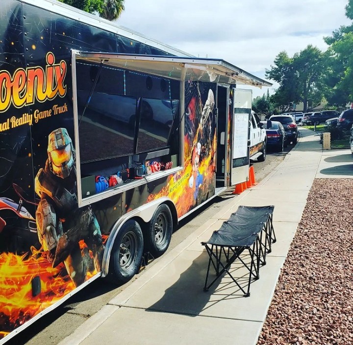 Phoenix’s Coolest Game Truck! 4K Screens / AC / Perfect for Pool Parties & Birthdays!