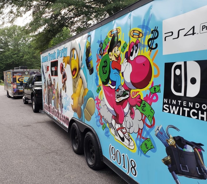 Memphis' Most Rockin' Game Truck! The Beale Street Delivery • Book Your Hound Dog Party!