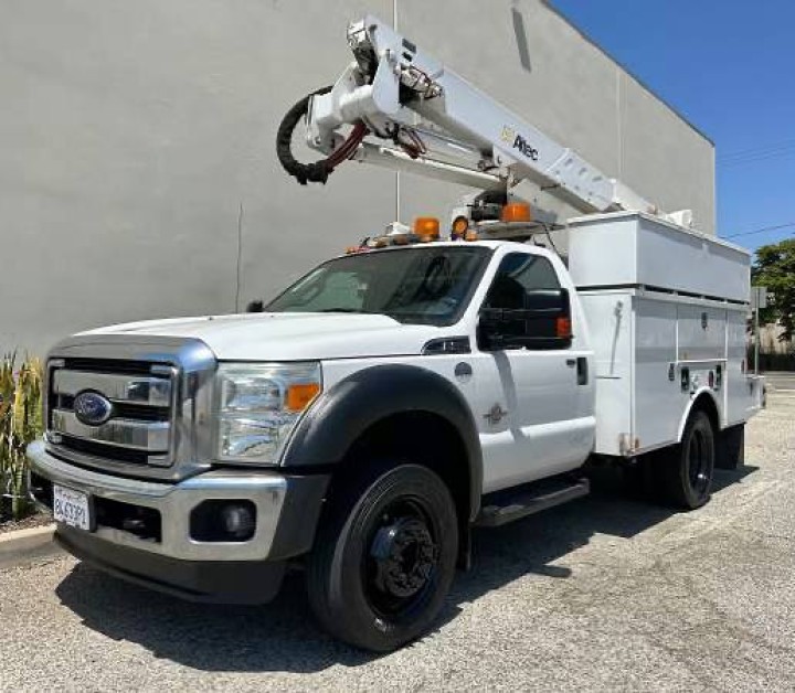 2014 Ford F550 Altec AT37G Double Knuckle 43’ Bucket Truck