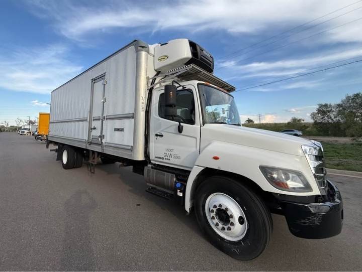 2017 Hino 268 Refrigerated Truck