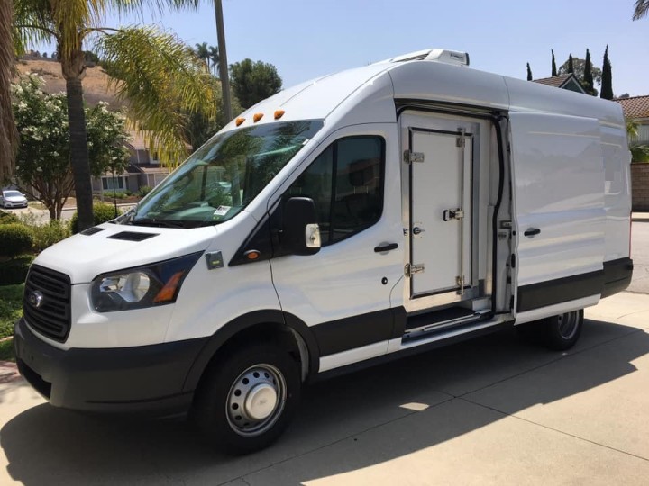 2018 Ford Transit Refrigerated Van Truck