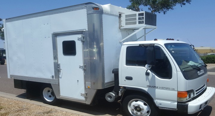 2018 Isuzu NPR HD Refrigerated Truck