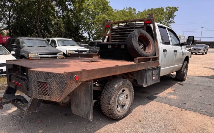 2007 Dodge Ram 3500 Quad Cab & Chassis Flatbed Truck