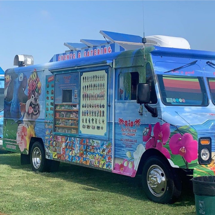 Your Event Needs This! Classic & Soft-Serve Ice Cream Truck Rental for Birthdays, Weddings & Film Shoots!