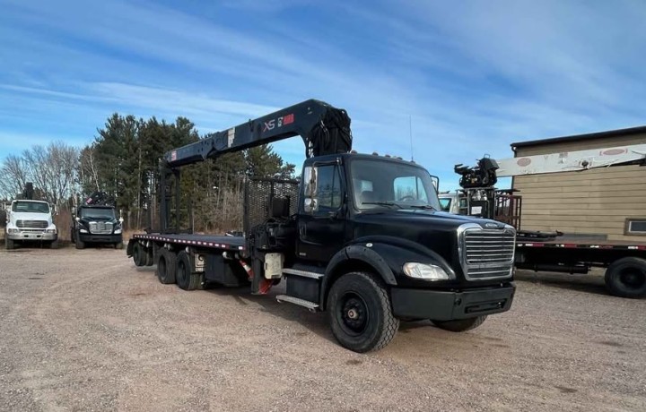 Freightliner M2 Grapplesaw Hiab 335K-4 Boom Truck