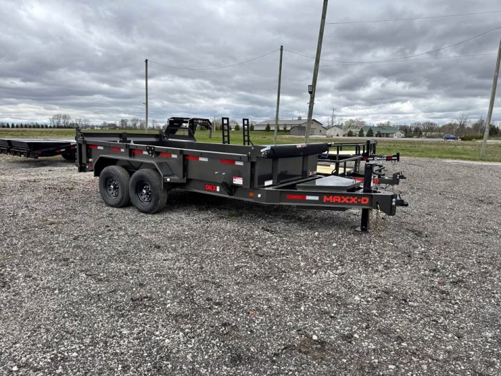 MAXX-D 7x14 Dump Trailer 14K GVWR Rent Today in Columbus!