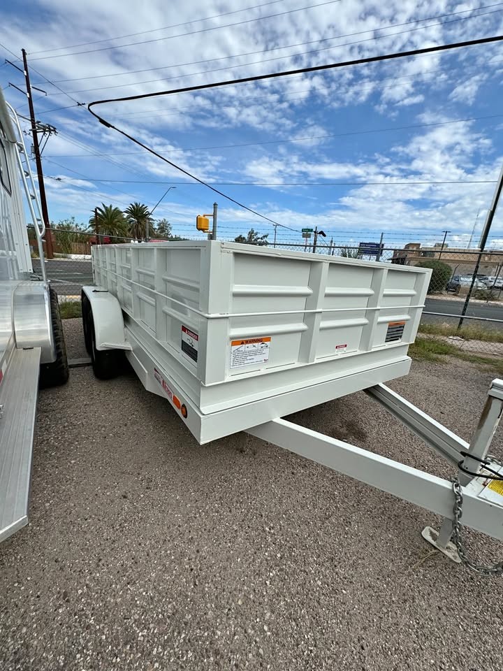 Carson Dump Trailer 7x14 12,000 GVWR - Great for Large Cleanups & Hauling!