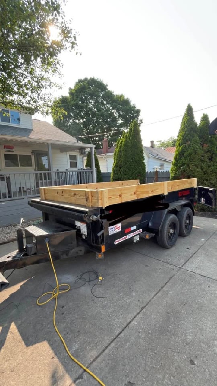 Liberty 6x10 Dump Trailer - Cincinnati's Most Affordable Rental