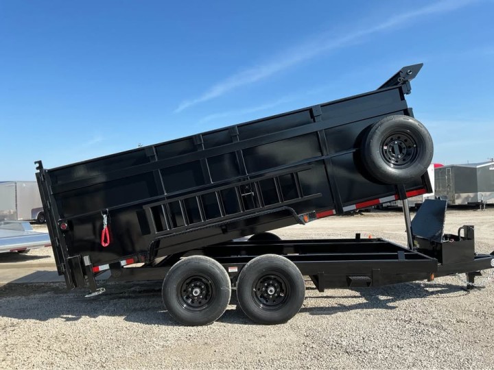 Quality Steel 8314 HS 83x14 Dump Trailer