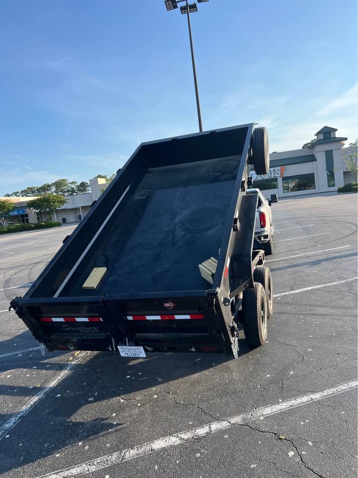 7x14 Dump Trailer Rental - Wilmington’s Best for Heavy Hauling!