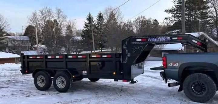 14ft Gooseneck Dump Trailer - Billings’ Best for Heavy Hauling!