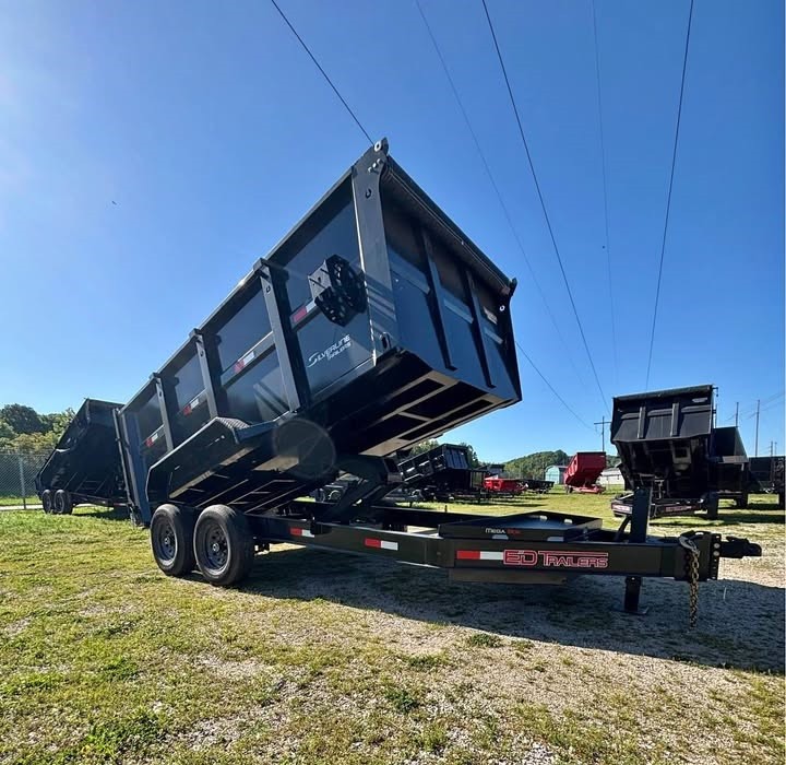 83"x14' High Side Dump Trailer - Raleigh's Best for Big Loads!