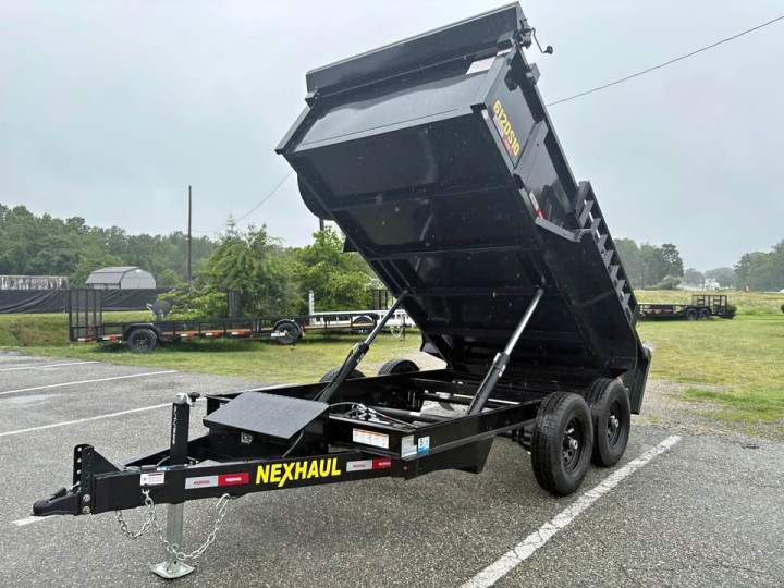Nexhaul 612DS10 6'x12' Dump Trailer 10K GVWR - Richmond's Best Mid-Size Rental