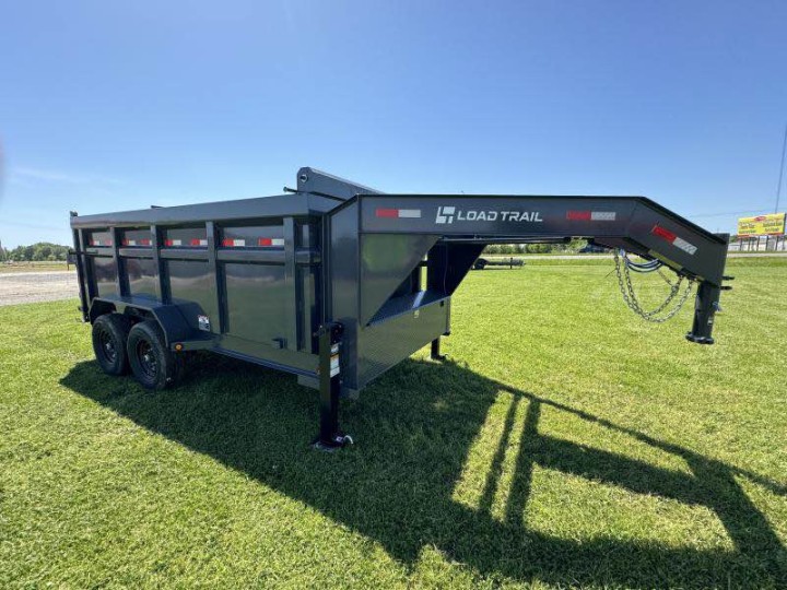 Load Trail 83"x14' High Side Gooseneck Dump Trailer