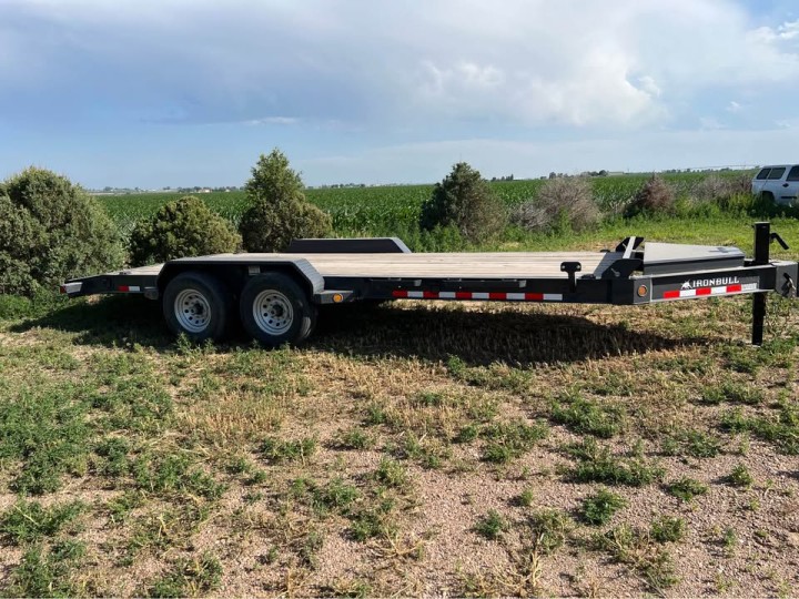 Iron Bull 20’x83” Car Hauler - 7k Axles - Denver Same-Day Rentals!