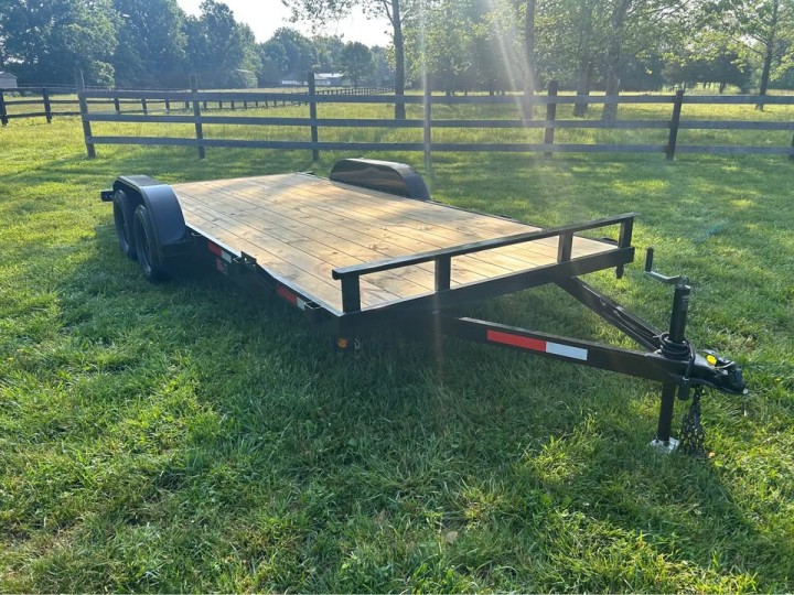 18’ Car Hauler with Slide-In Ramps - Easy-Load 7K GVWR