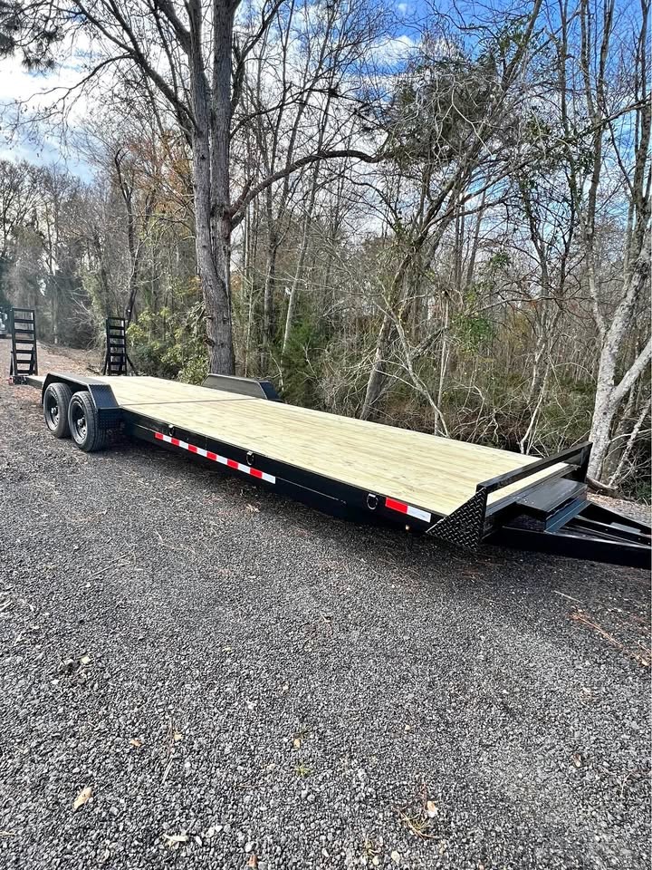 86”x26ft Car Trailer - Haul 2 Full-Size Trucks