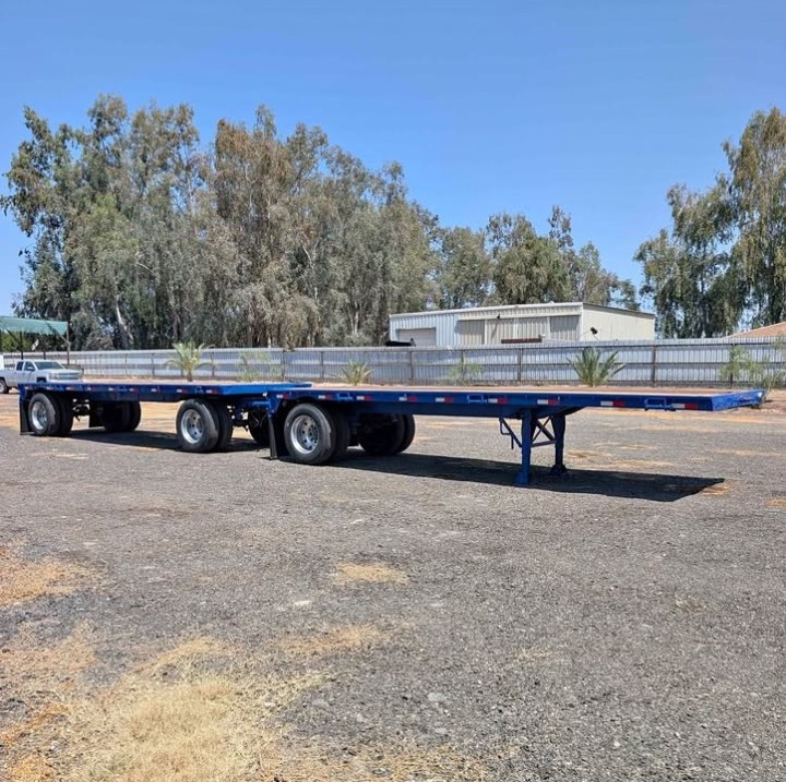 Reliance Set of Doubles 24+24 ft Flatbed Trailer