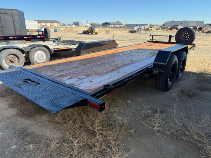 Teton 7x20 Tilt Deck Flatbed Trailer - Perfect for Idaho Farms