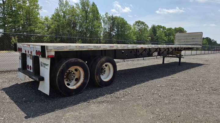 Transcraft Eagle 2 48ft Aluminum Flatbed Trailer