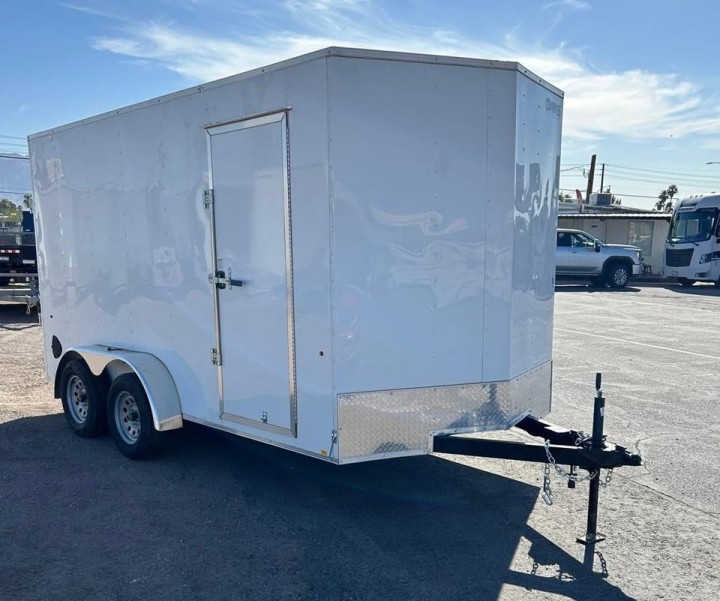 Compass 7x14 Enclosed Cargo Trailer - Ideal for Moves, Events & More!
