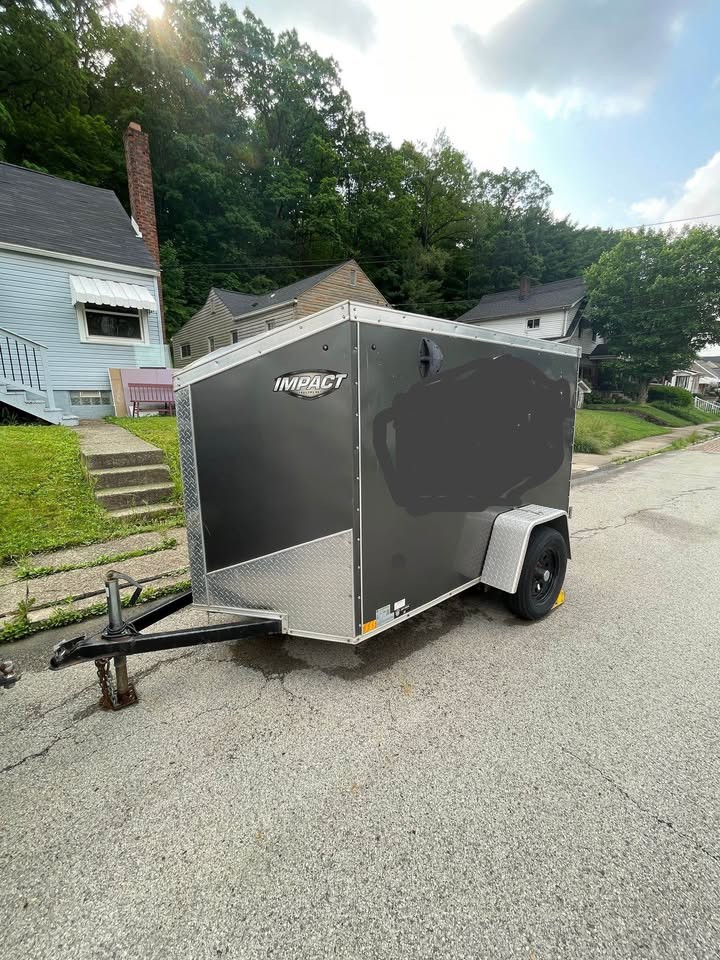 IMPACT 5x5x8 Enclosed Cargo Trailer - Ultra-Compact!