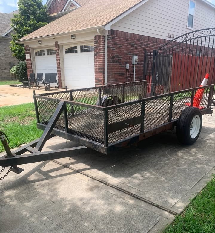 10x7 Utility Trailer - Houston's Best Rental Value!