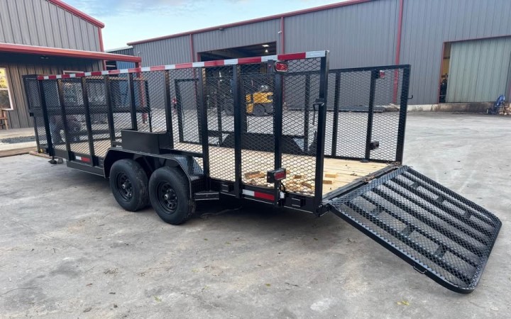 J&C 83"x20'x4' Utility Trailer - Haul Anything Anywhere!