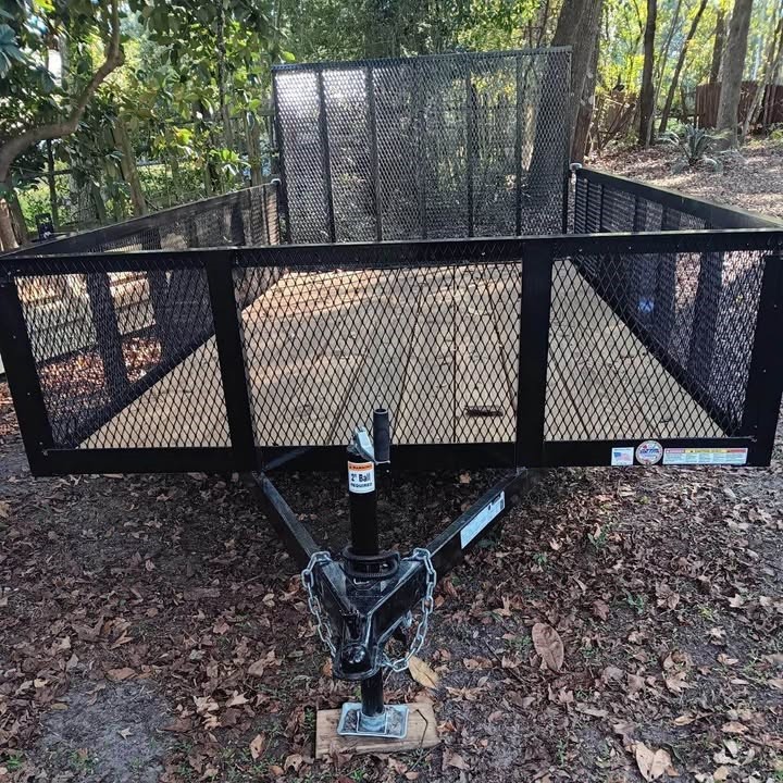 6x12 Utility Trailer - JAX's Most Affordable Hauler!