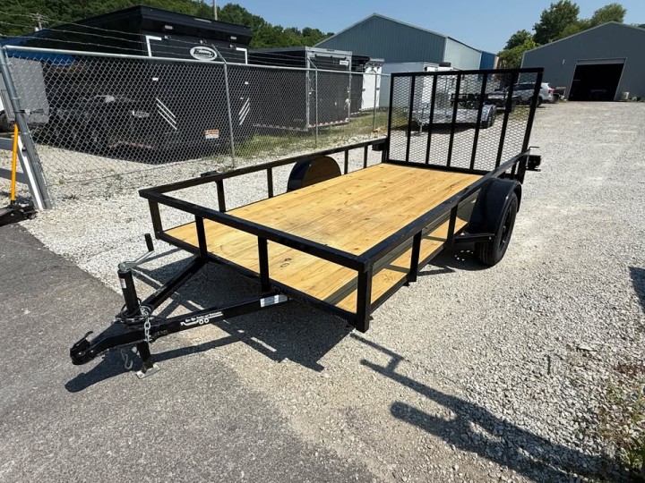 6x12 Utility Trailer w/ Tube Rail - Cincinnati’s Best Hauler!