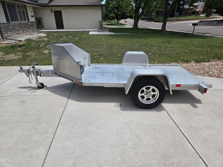 Aluma Motorcycle Trailer - Fits 2-3 Bikes!