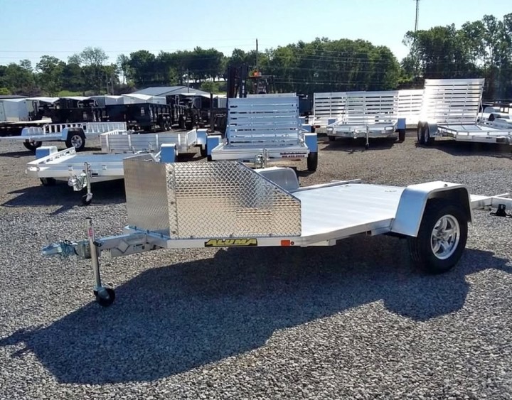 Aluma MC210 Motorcycle Trailer - Haul 2 Bikes Like a Pro