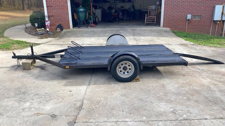 Lightweight 6x10 Low-Profile Motorcycle Trailer - Haul 2-3 Bikes Safely!