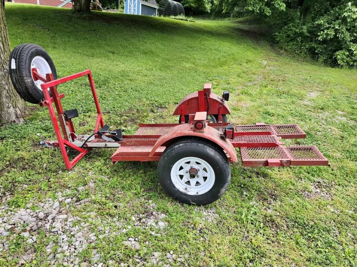 Single Motorcycle Trailer - Easy Cincy Bike Transport!