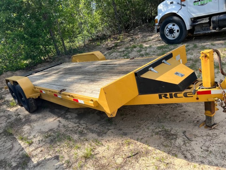 20’ Rice 14K GVWR Equipment Trailer - Great for Contractors in Savannah!