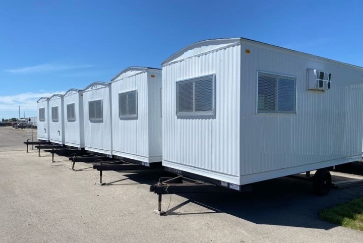 8x24 ft AGM Temporary Office Trailer