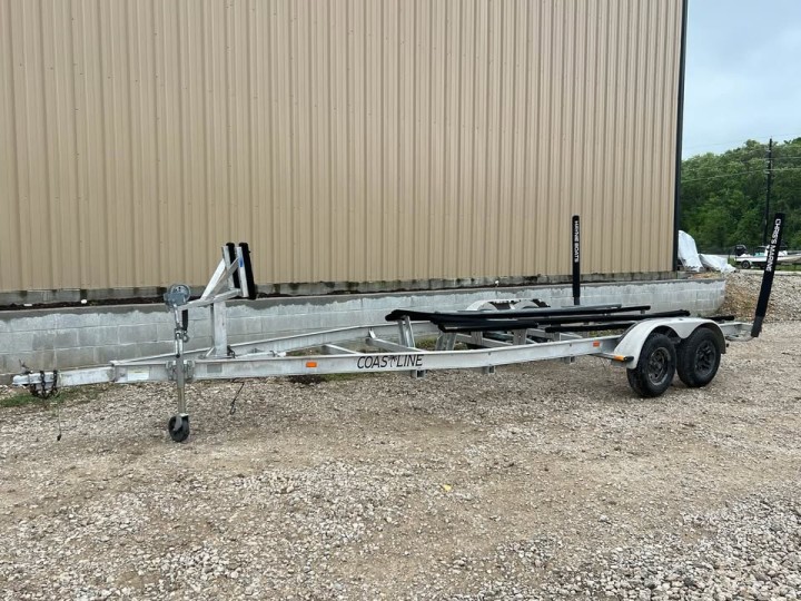 21ft Coastline Aluminum Tandem Axle Boat Trailer - Lake Travis Ready!