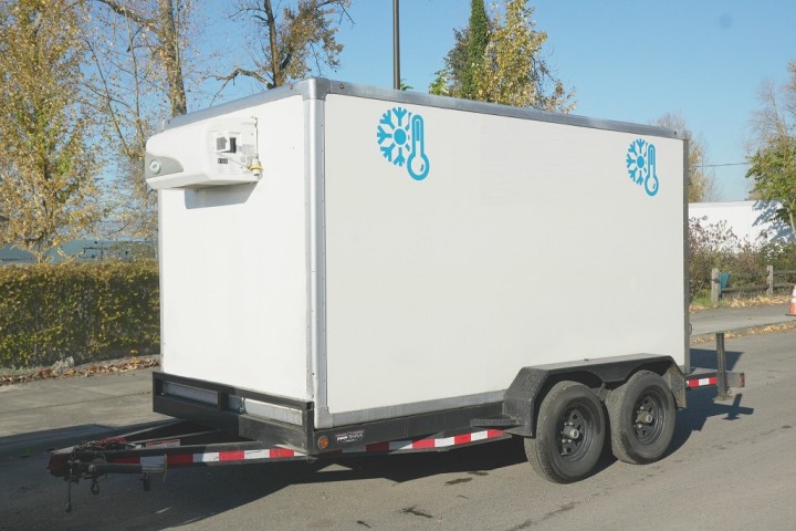 5'x10' Refrigerated Trailer - Food Cart Approved!